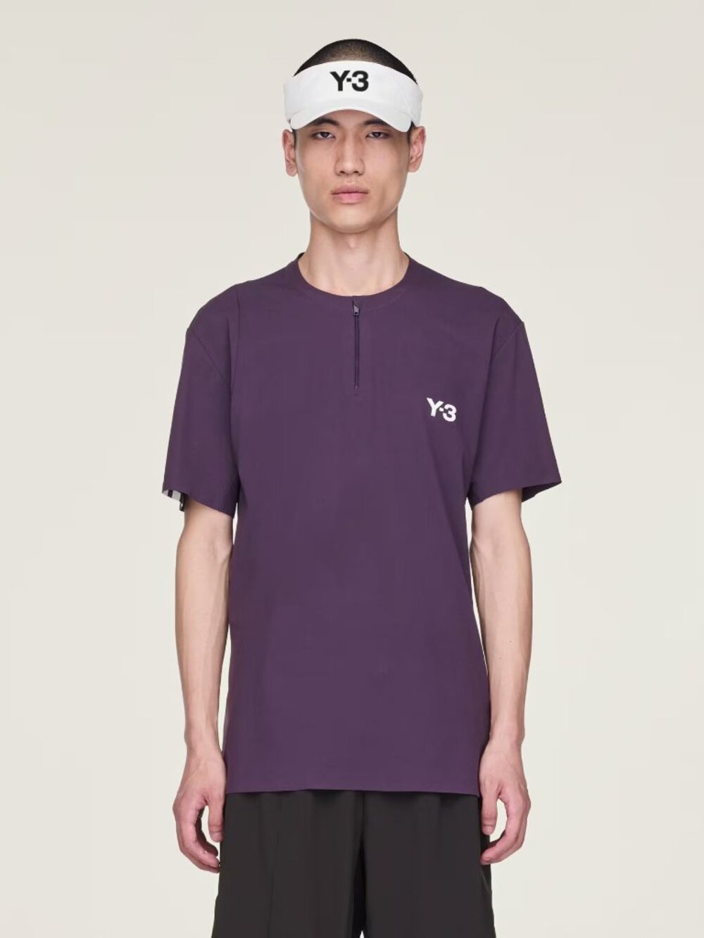ADIDAS X Y-3 TENNIS PRO FREE LIFT ZIP TEE BRAND NEW WITH TAGS SIZE M  MSRP: $85